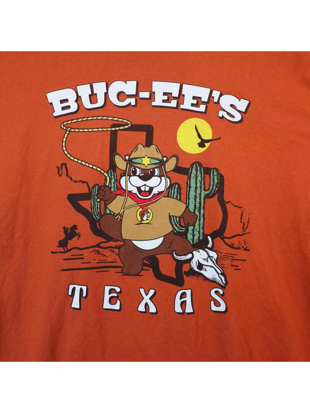 UT Texas Longhorns Buc-ee's Shirt Mens XL Orange Football